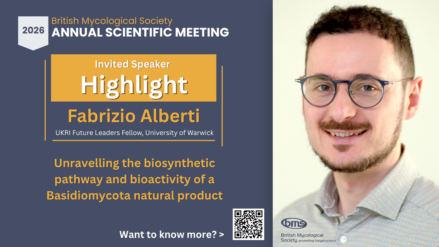 Speaker highlight: Fabrizio Alberti. #BMS2026