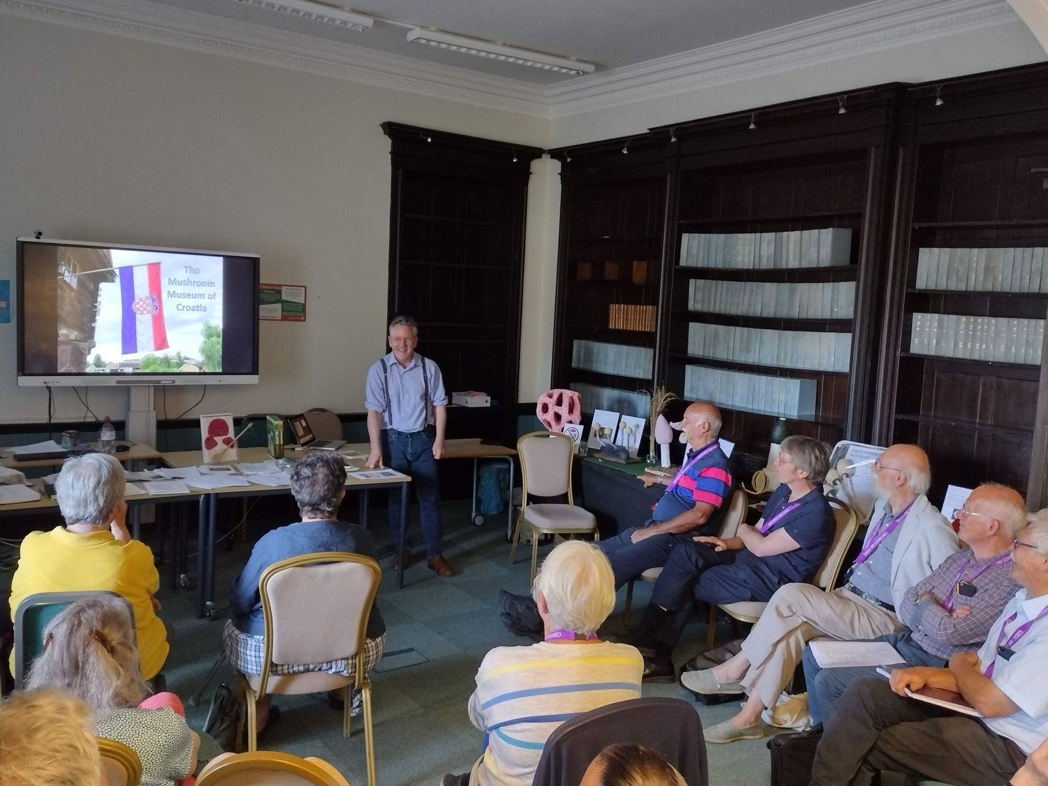 Members at a Group Leaders Meeting